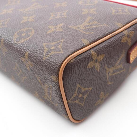 LOUIS VUITTON Brown Monogram Leather Bag - Picture 7 of 10